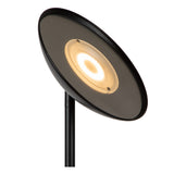 Lucide Zenith Stehleuchte, Detailaufnahme der leuchtenden LED-Schale