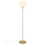 Nordlux Alton Stehleuchte Messing, Ansicht von der Seite