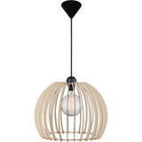 Nordlux Chino 40 Pendelleuchte mit schwarzem Kabel und Baldachin