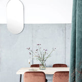 House Doctor Walls Spiegel oval 50 x 100 cm im Wohnambiente
